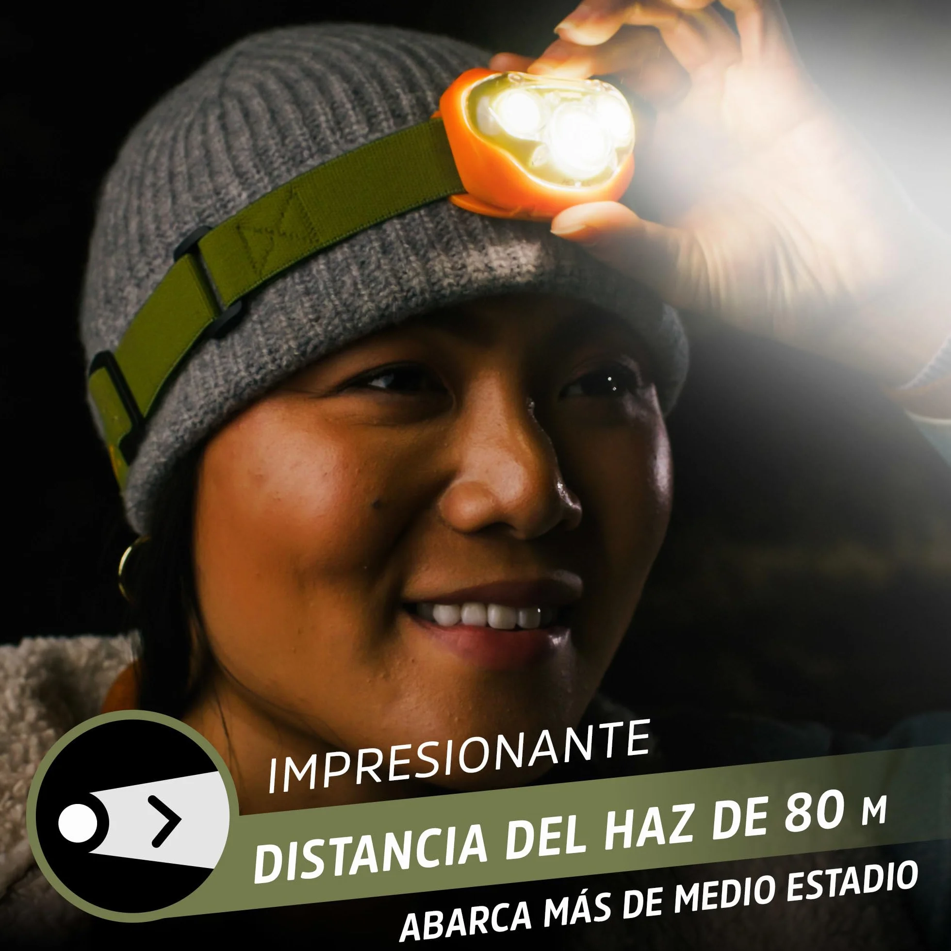 Energizer Vision HD+ Linterna Frontal LED 260 Lúmenes IPX4 7 Modos Ajustable