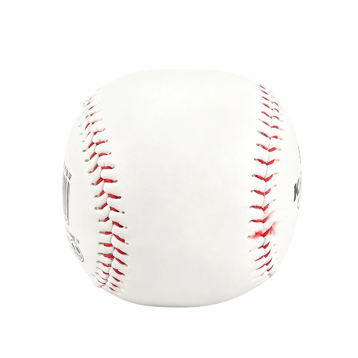 Ubric 3 piłki baseballowe standardowe skóra syntetyczna trening młodzież dorośli szkoła halowa zewnętrzna biały