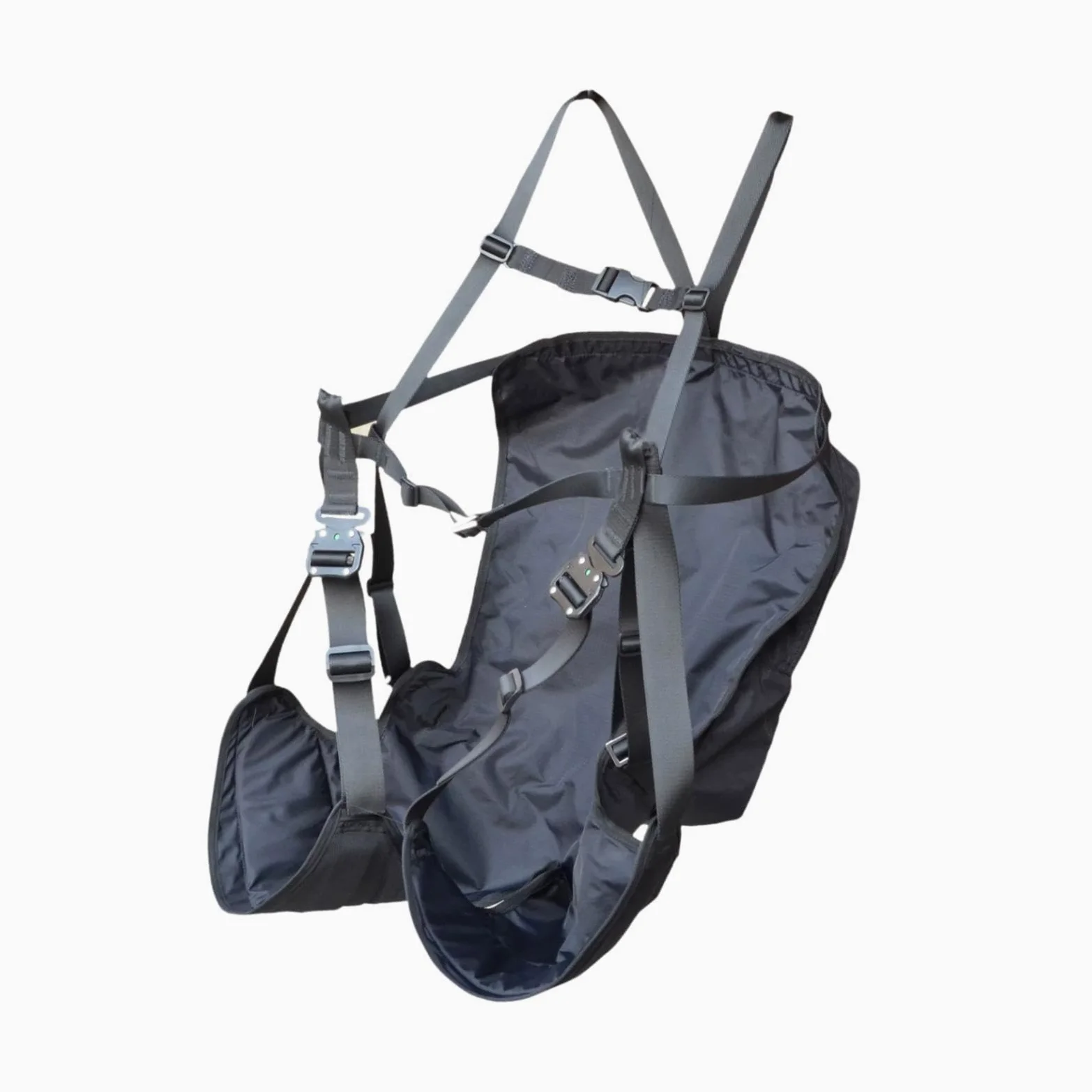 Amagogo Bolsa para arnés de Entrenamiento de Parapente Cómoda Portátil Fácil instalación Asiento de Repuesto Estable para manejo en Tierra de Parapente, Negro