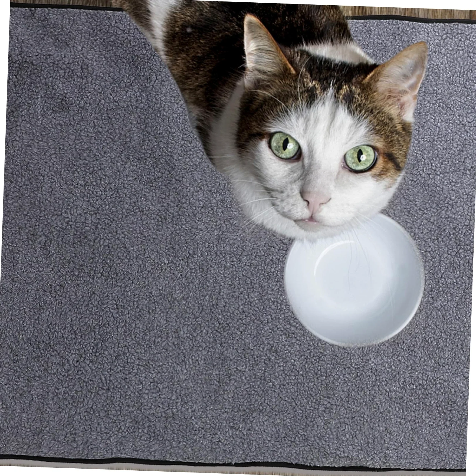 Alfombrilla Térmica Plegable para Mascotas y Perros, Portátil, Negra | Lana Suave, Formato Rectangular, Bolsa Lateral Cremallera, para Exterior o Cama, Fácil de Guardar
