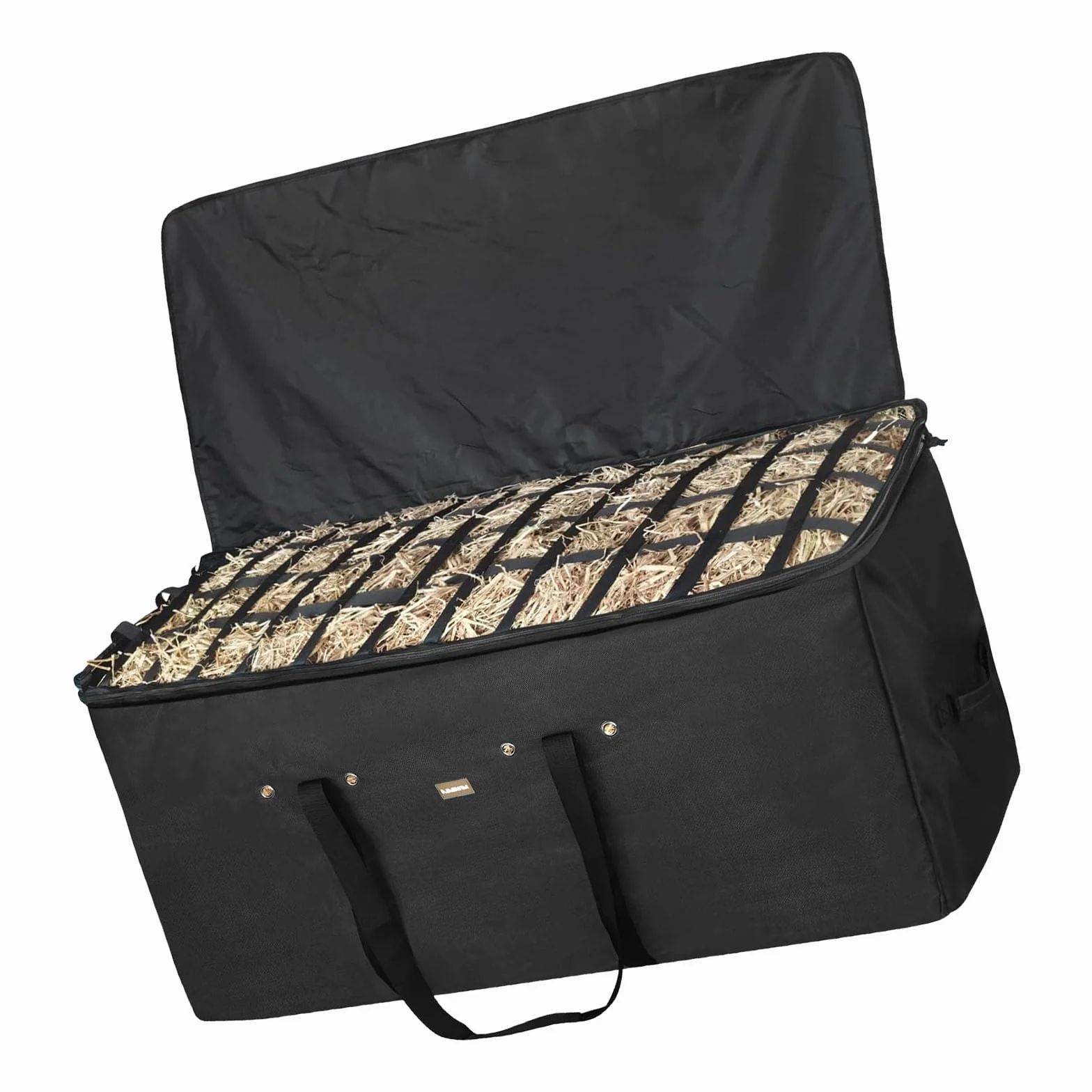 Bolsa de transporte plegable para caballos con ventilación y diseño empotrado, ligera, portátil, ideal para viajes y almacenamiento seguros de caballos, equipo ecuestre esencial