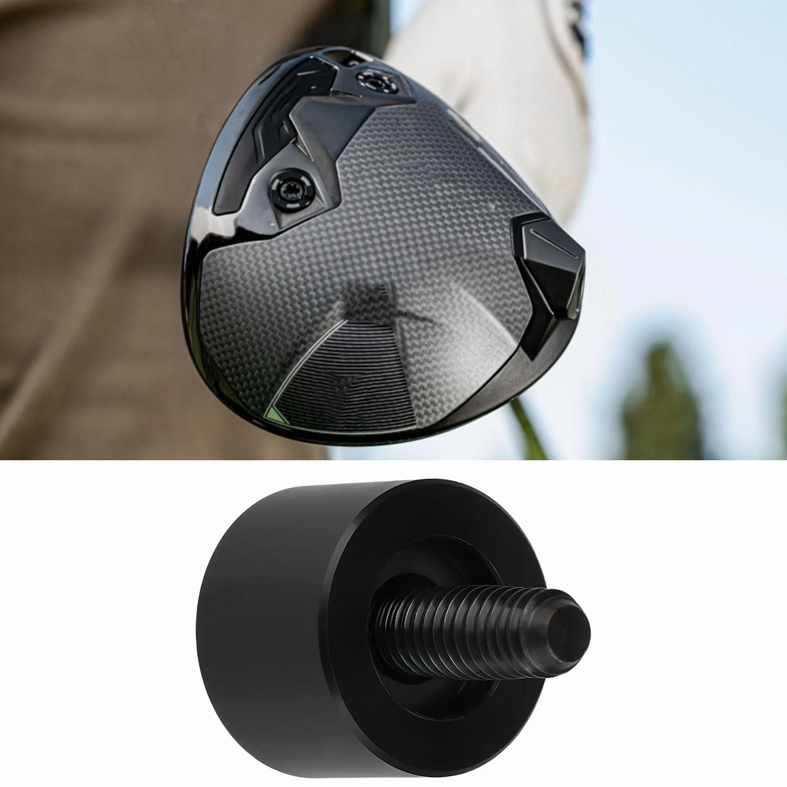 Peso de Golf de 16 G Compatible con Taylormade Qi35 LS Qi35 Designer Black