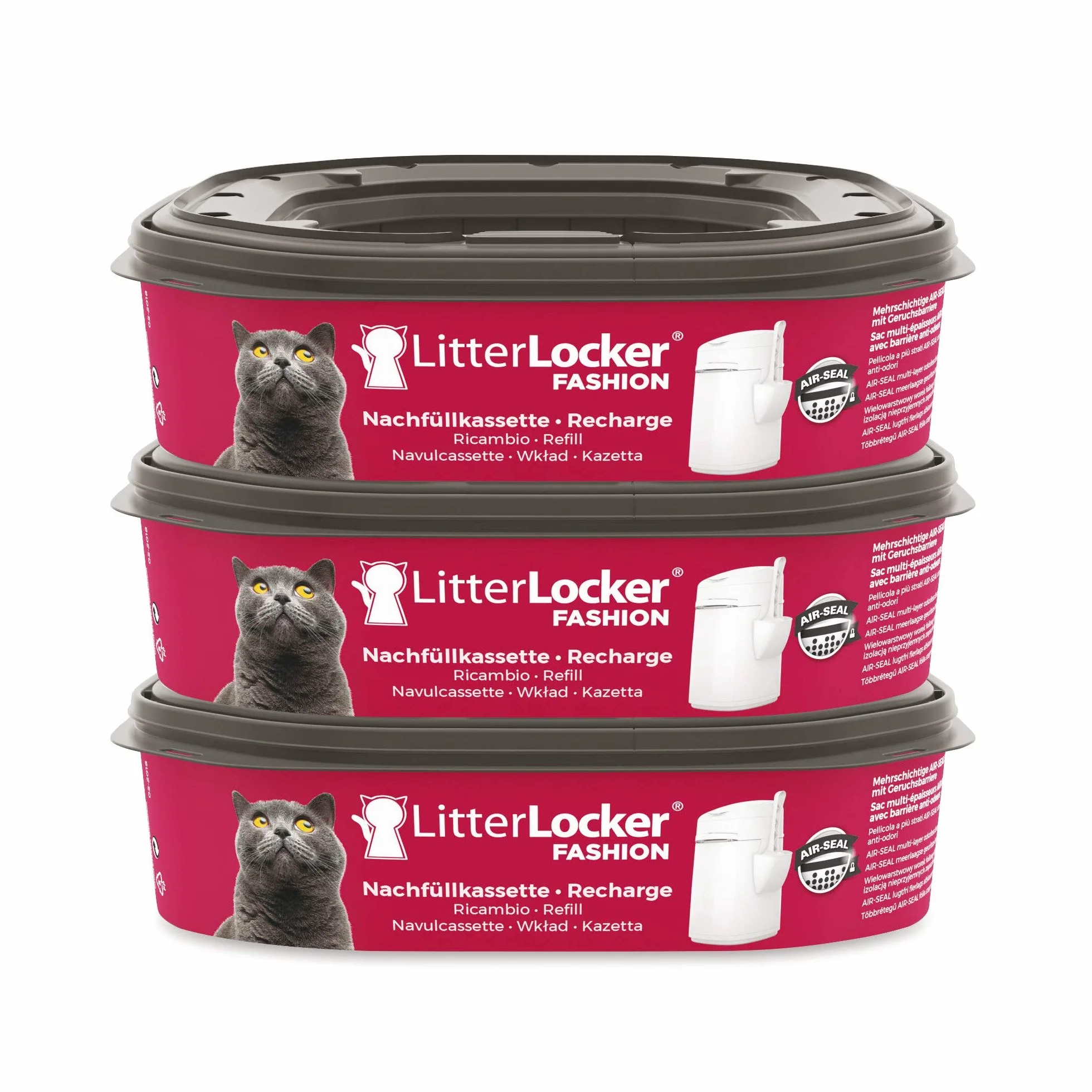 Litter Locker - Juego de recambios para gatos (3 piezas)