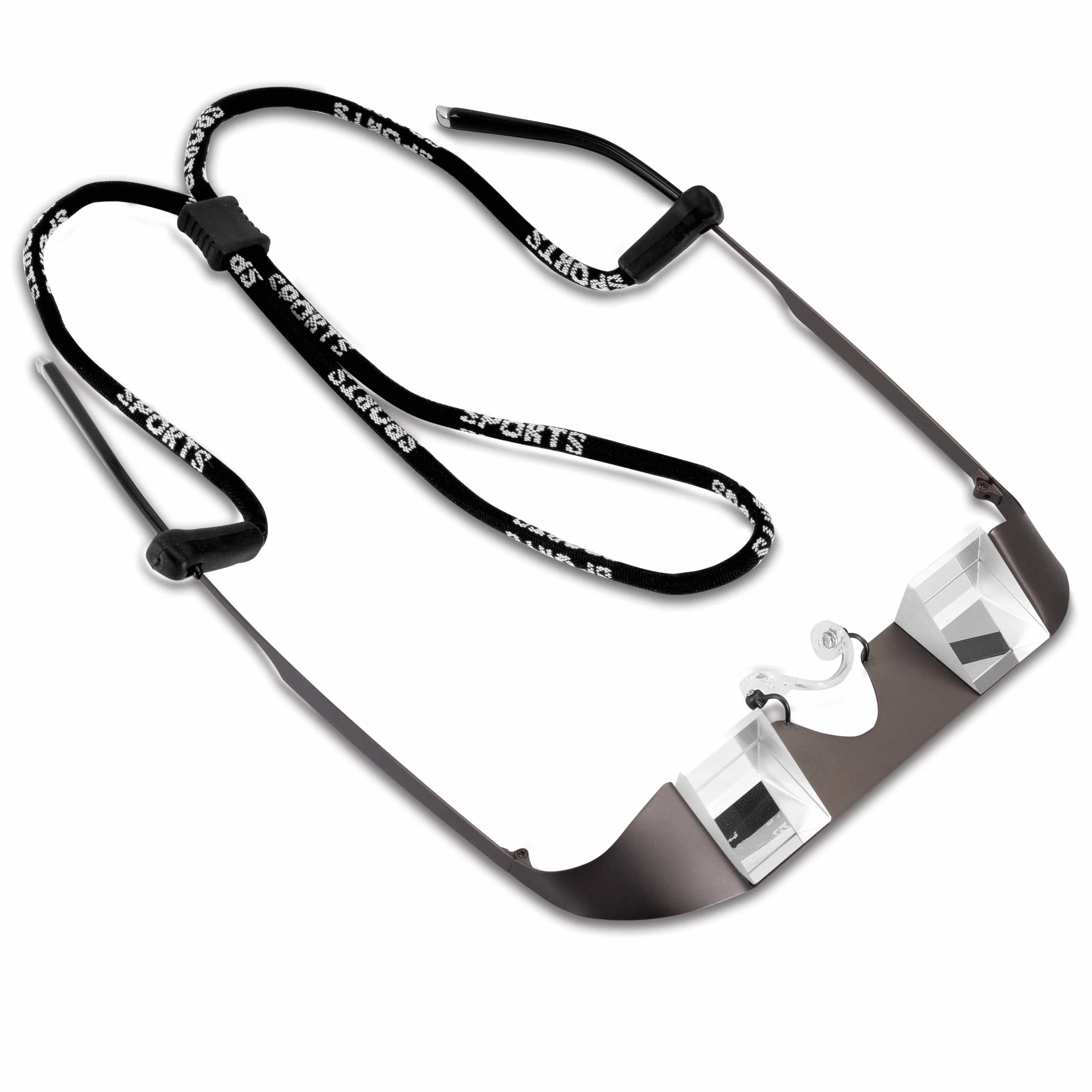 TOPSIDE Gafas asegurar escalada Montura ligera acero prisma BK7 transparencia