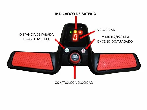 Carro eléctrico de Golf Modelo S1T2 Negro 33 Ah
