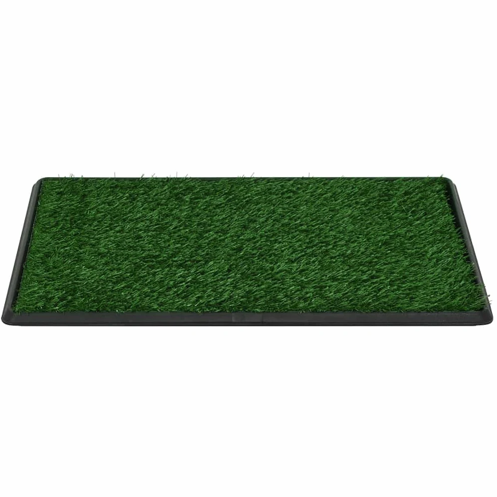 Inodoros mascotas con bandeja césped artificial 2 uds 76x51x3cm,Producto para mascotas y animales,Productos para mascotas,Kits de adiestramiento para mascotas,Empapadores para mascotas-170770