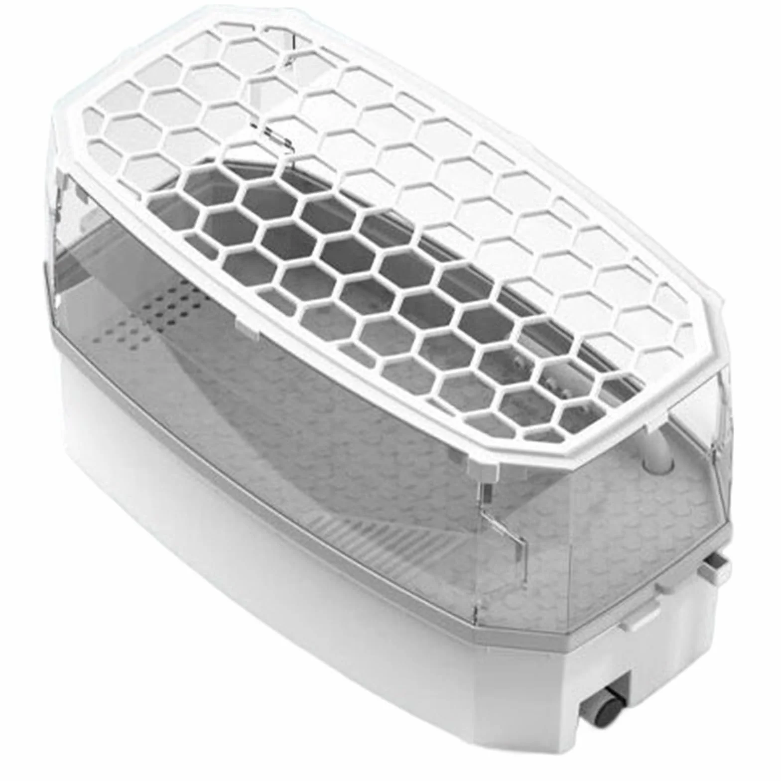 la Caja de alimentación de Reptiles, Tanque de alimentación con Mesa Secado al Sol y Cubierta Varios tamaños(50 * 25.5 * 21CM)