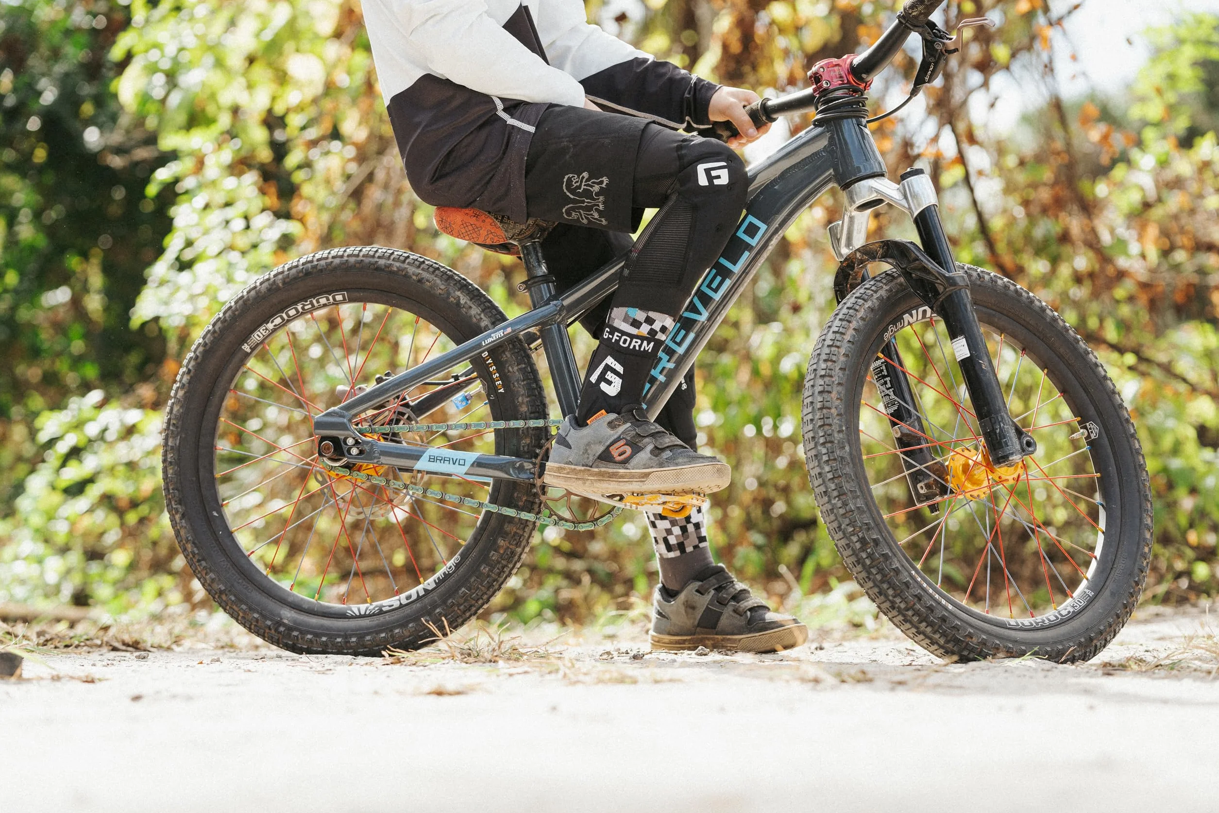 G-Form X4 protectores de tobillo negro