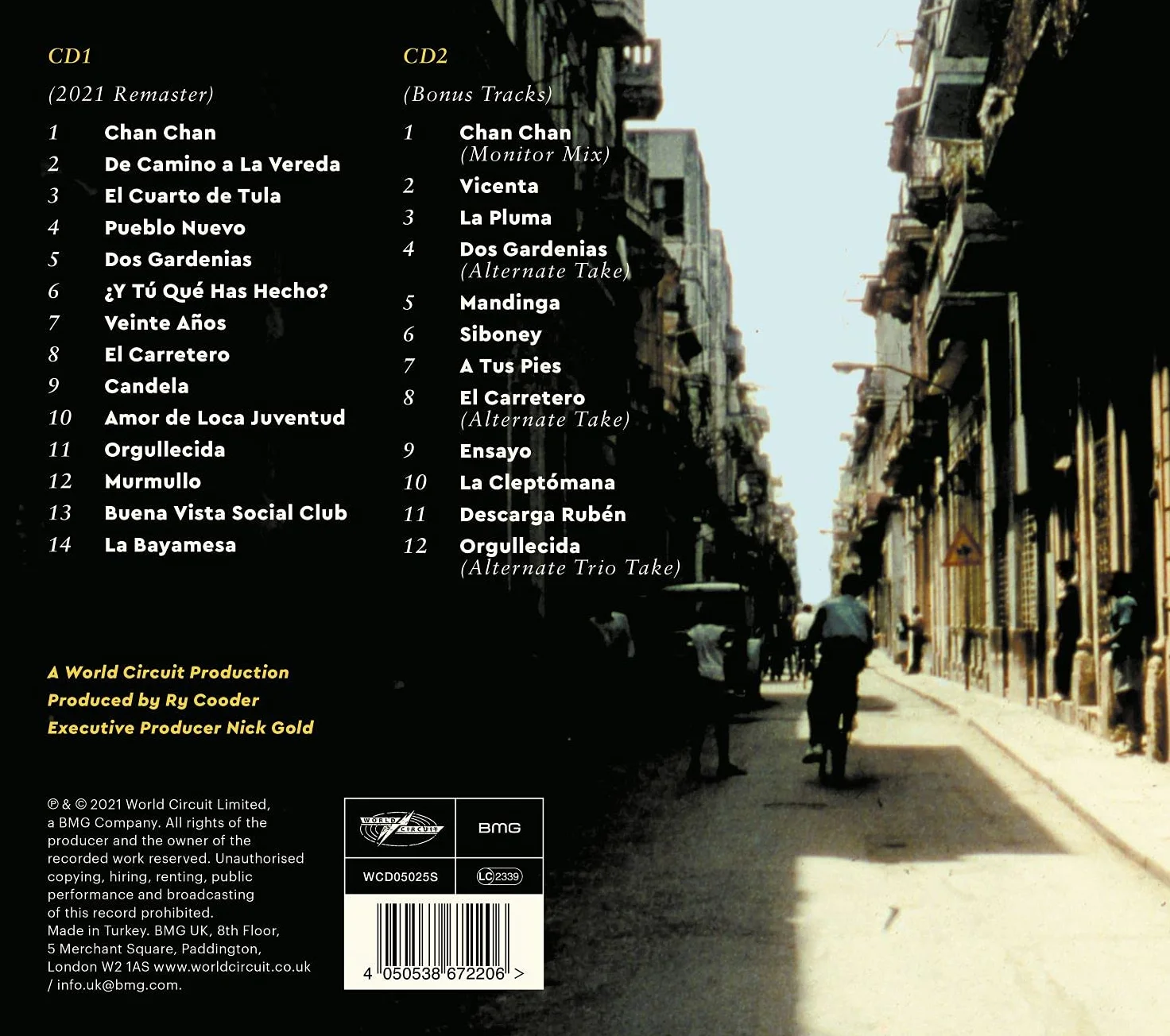 Buena Vista Social Club 25th Anniversary 2 CDs Casebook