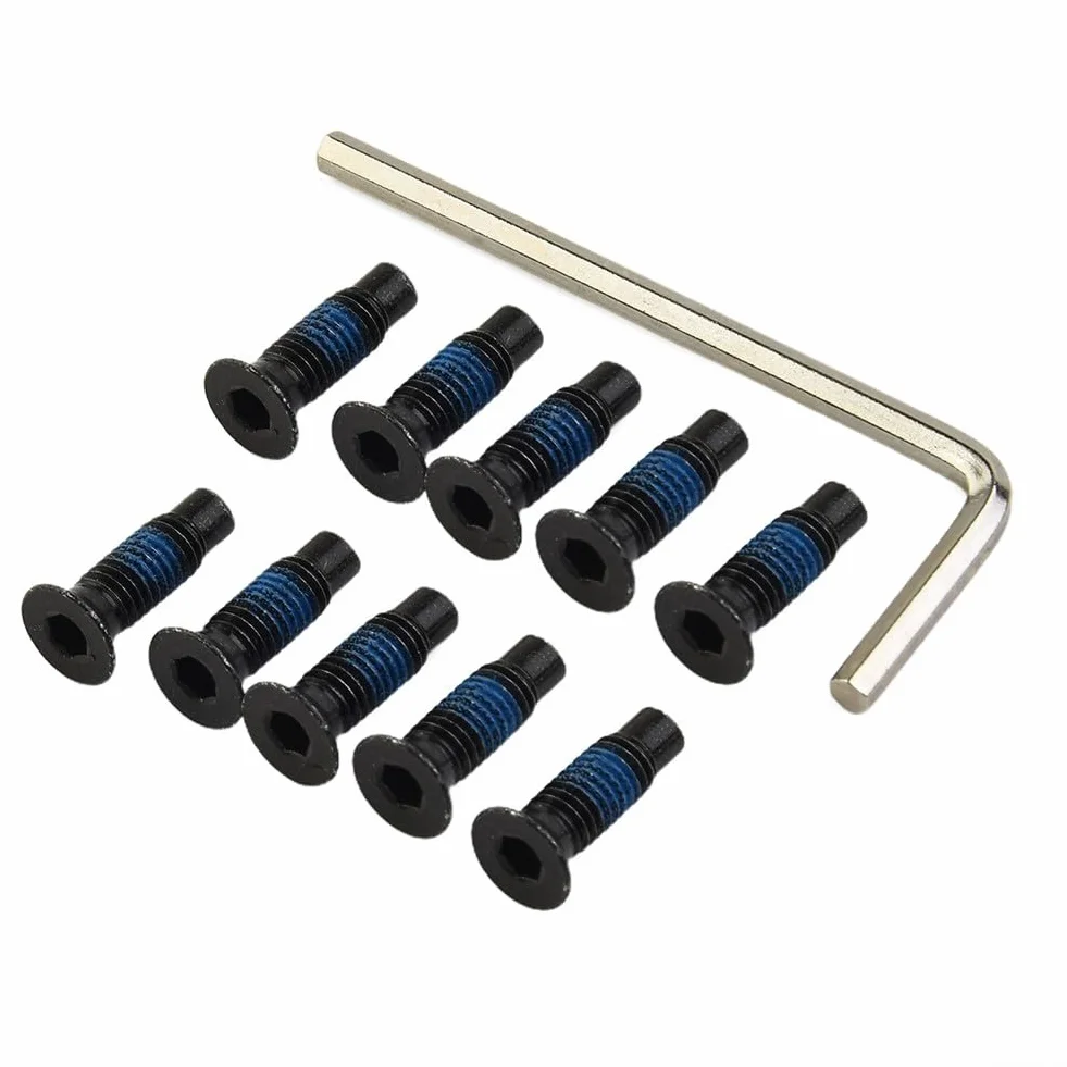 Kit de tornillos de montaje para scooter eléctrico Ninebot Max G30 ES1 ES2 ES4 F, pernos de acero inoxidable, 10 piezas