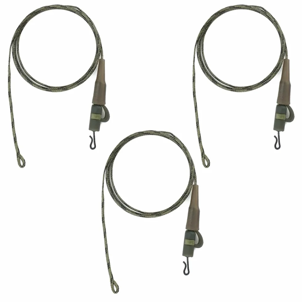 Lead Clip Carp Fishing Rig 3 Piezas Accesorios Leadcore Safety Helicóptero