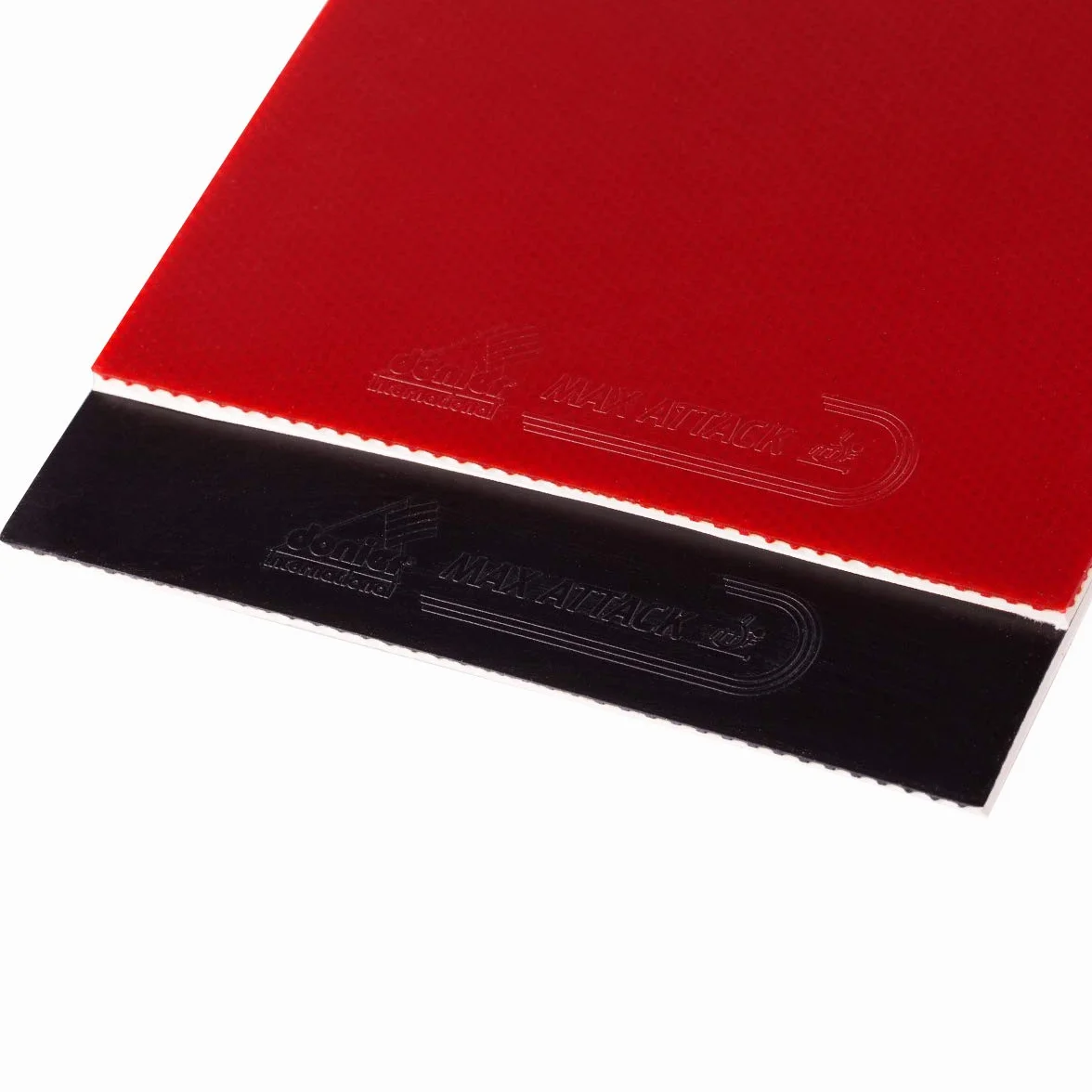 Donier Goma de Ping Pong MAX Attack 2,2 mm Negro Tenis de Mesa