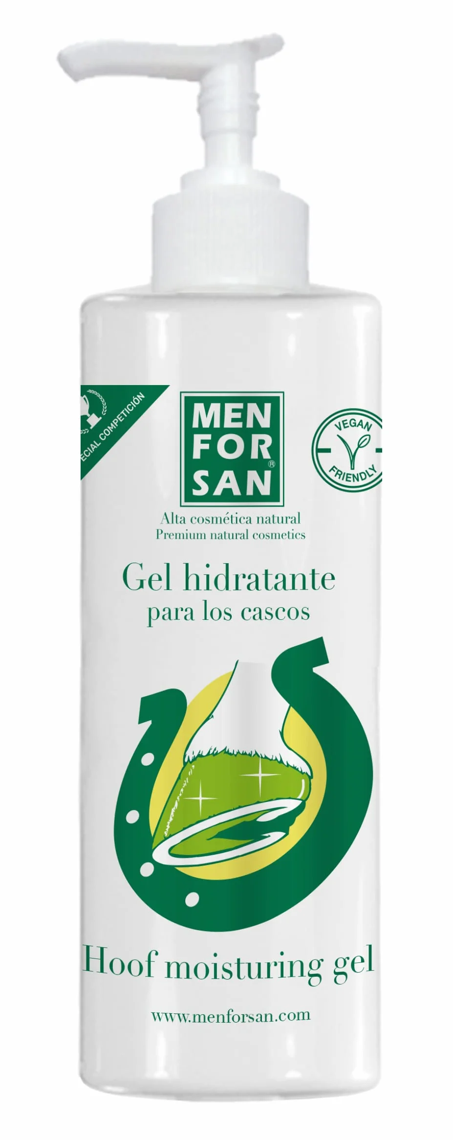 MENFORSAN Gel Hidratante para los Cascos de Caballos - 500ml