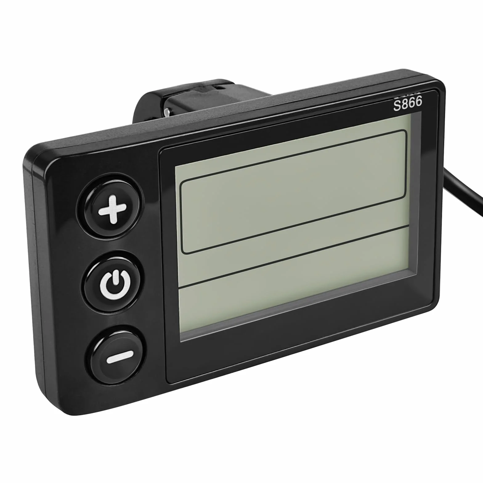 Pantalla de instrumentos Smartgyro Speedway Rockway Crossover LCD S866 tablero de control 5 polos para patinete eléctrico