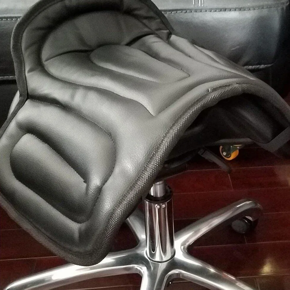 Wudaizhi Almohadilla para El Silla De Montar De Caballo, Almohadilla De Amortiguación De Amortiguadores De Cabello Que Absorbe El Asiento De Silla De Amortiguación para El Balck Ecuestre