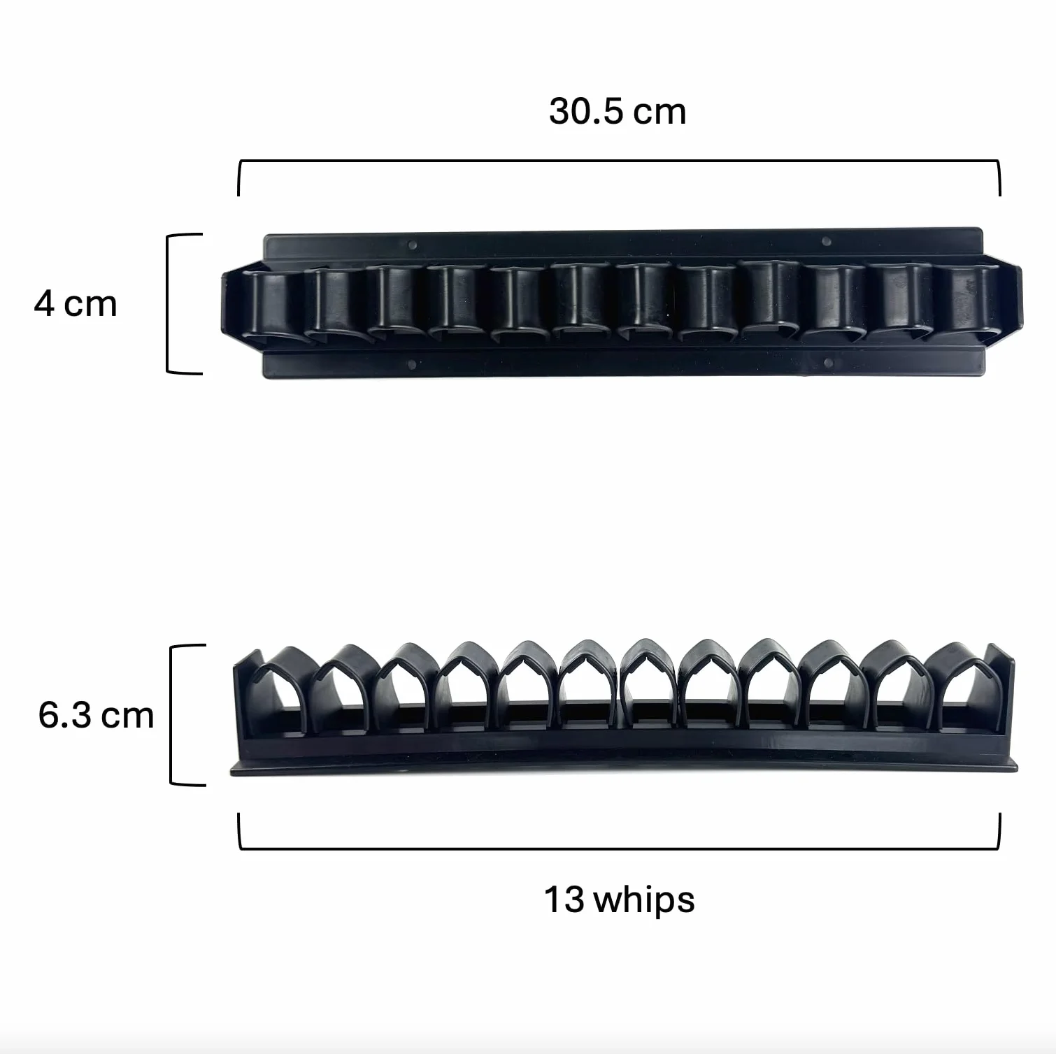 Soporte para fusta (negro básico)