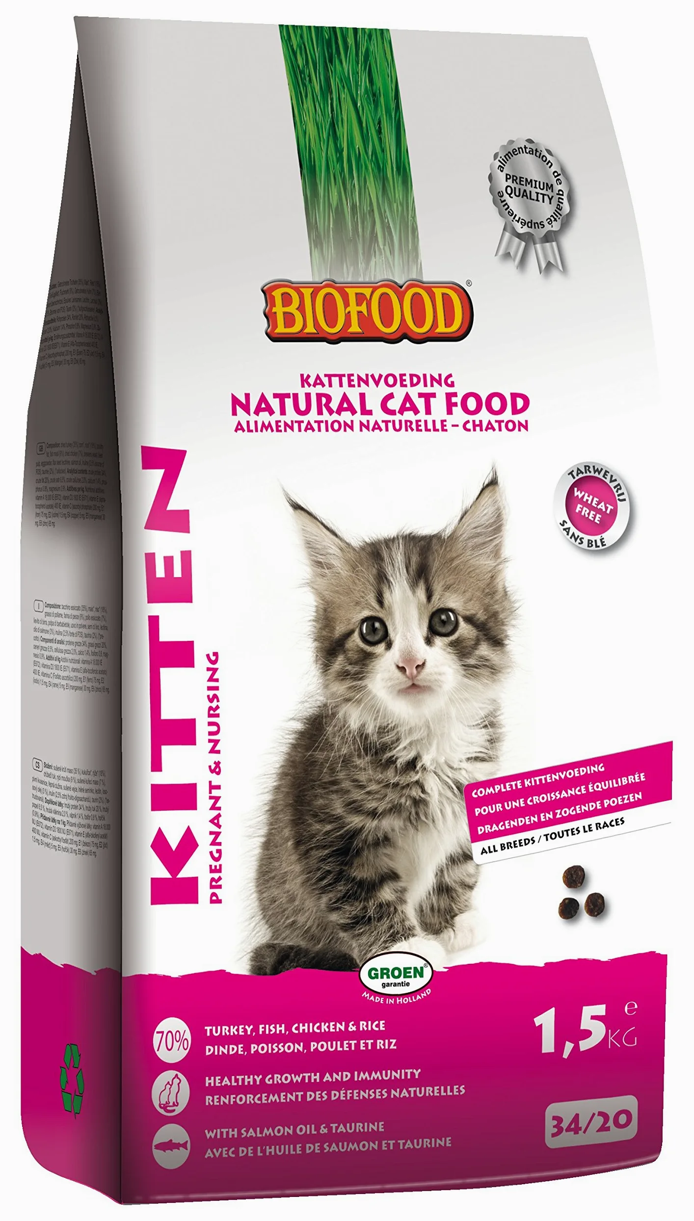 biofood Pienso gato 1.5 kg