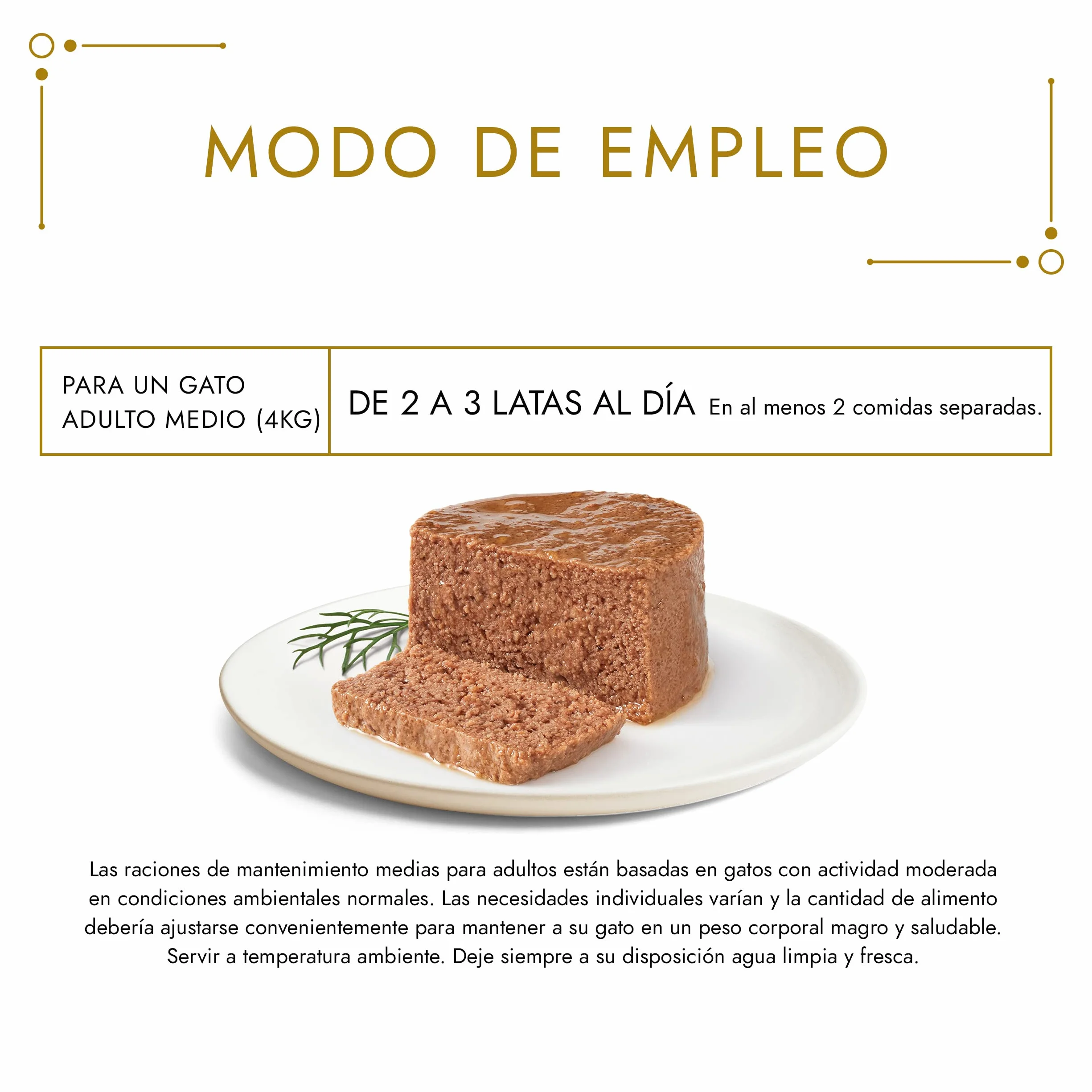 GOURMET Gold Mousse, Comida Húmeda para Gato Adulto, Mousse de Pescado del Océano, Pack de 24 Latas de 85 g