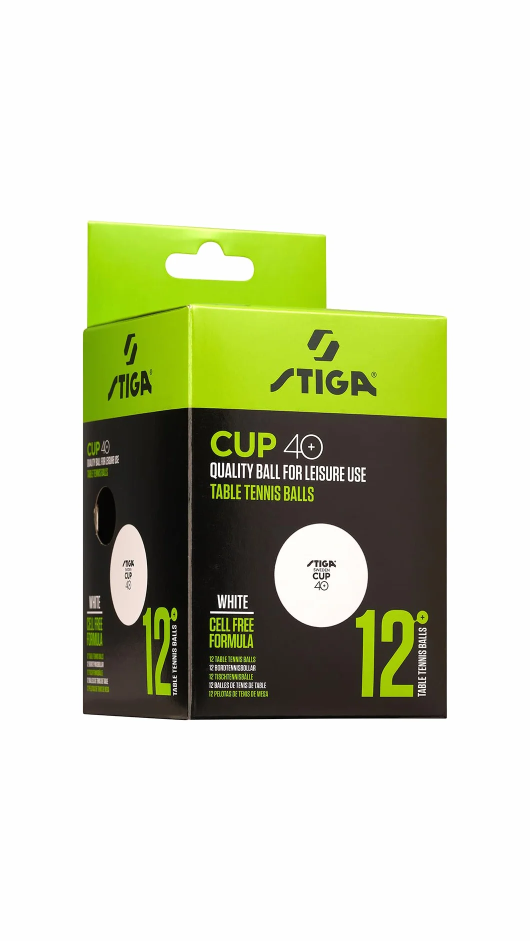 Stiga Cup 40+ Bolas de pingis Adulto