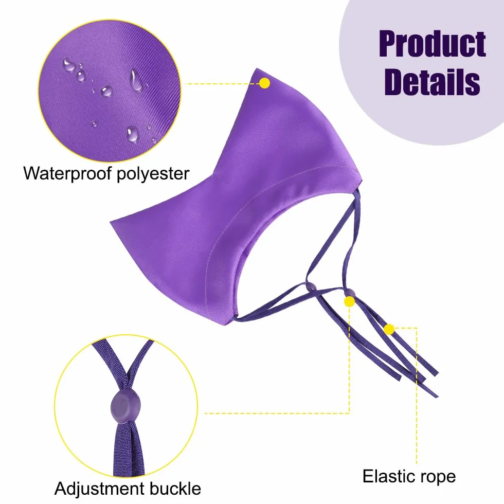 Gorros de ducha para gatos, gorro de baño impermeable para gatitos, protección para los oídos para gatos, gorro para mascotas, protector de orejas, gorro de ducha para gatos y perros pequeños, baño