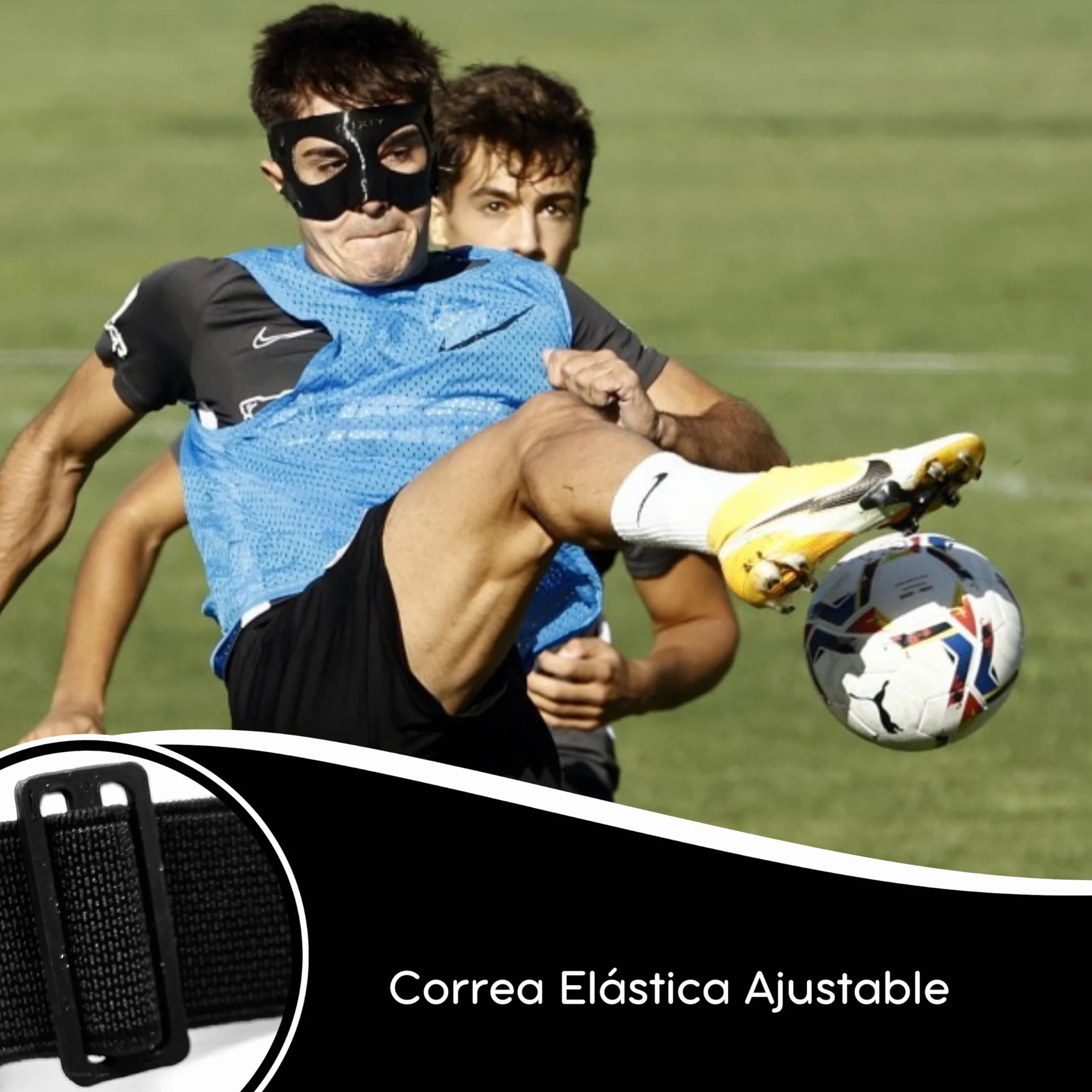 Máscara Protección de Nariz 3D Deportiva Facial Protectora para fútbol, Baloncesto, Voleibol