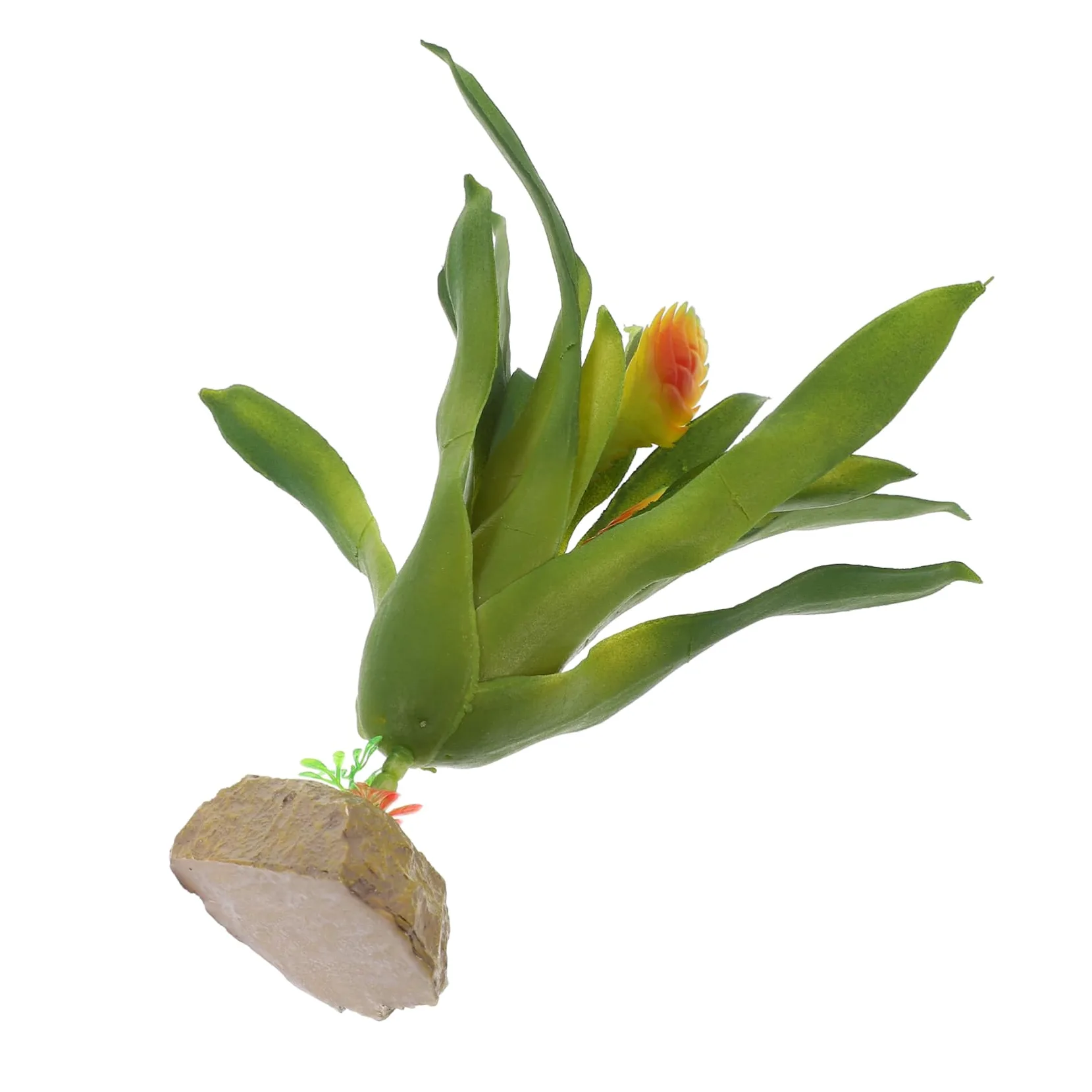 Happyyami 5piezas Decoración Acuática Realista Artificial Resistente para y Terrario Accesorio De Pecera Simulación De Vegetación para Acuático