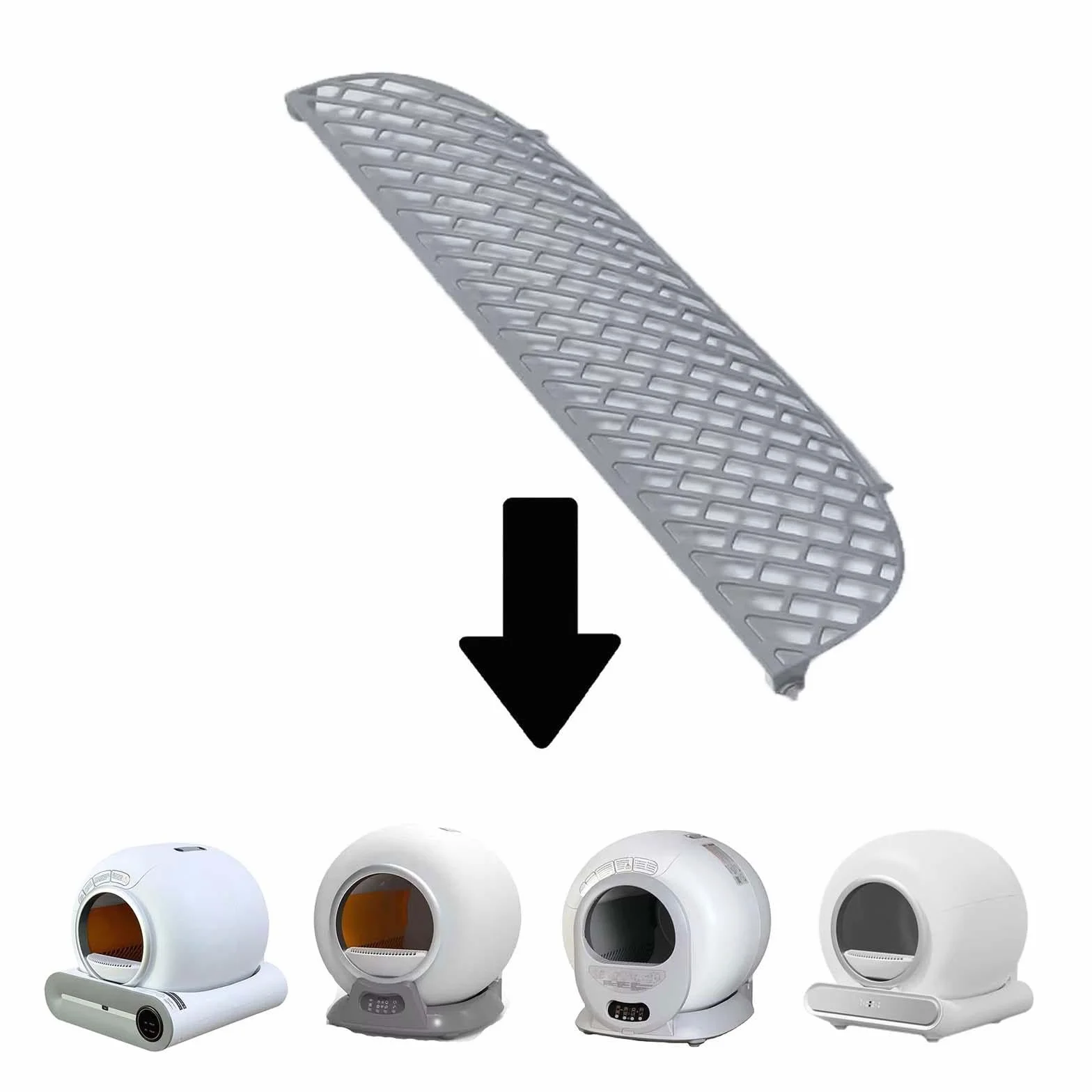 B Baosity Filtro para Arenero de Gato Compatible con Pj036