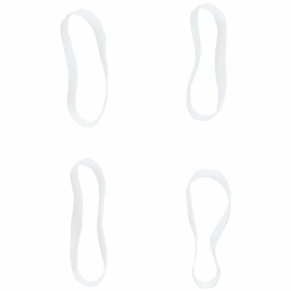 Gomas de crines para caballos, 2500 unidades, silicona blanca para trenzar crines y colas, caja 16 x 12,5 x 9 cm, suministros para caballos, accesorios para caballos, suministros para el día