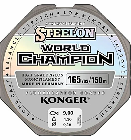 Sedal Konger World Champion fluorocarbono 0,10-0,30 mm 150 m monofilamento