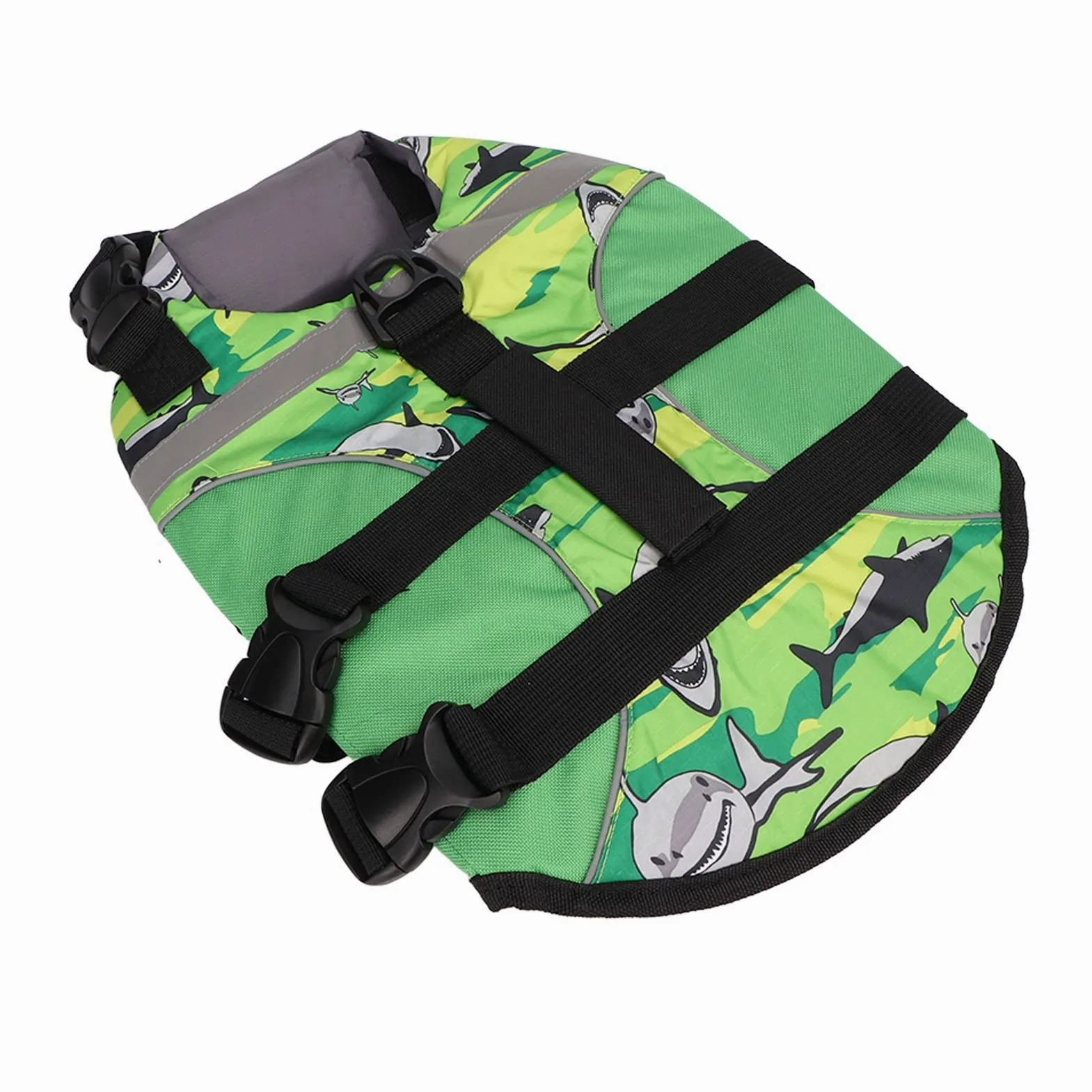 Chaleco Salvavidas Reflectante Ajustable para Perros para Nadar y navegar (l)