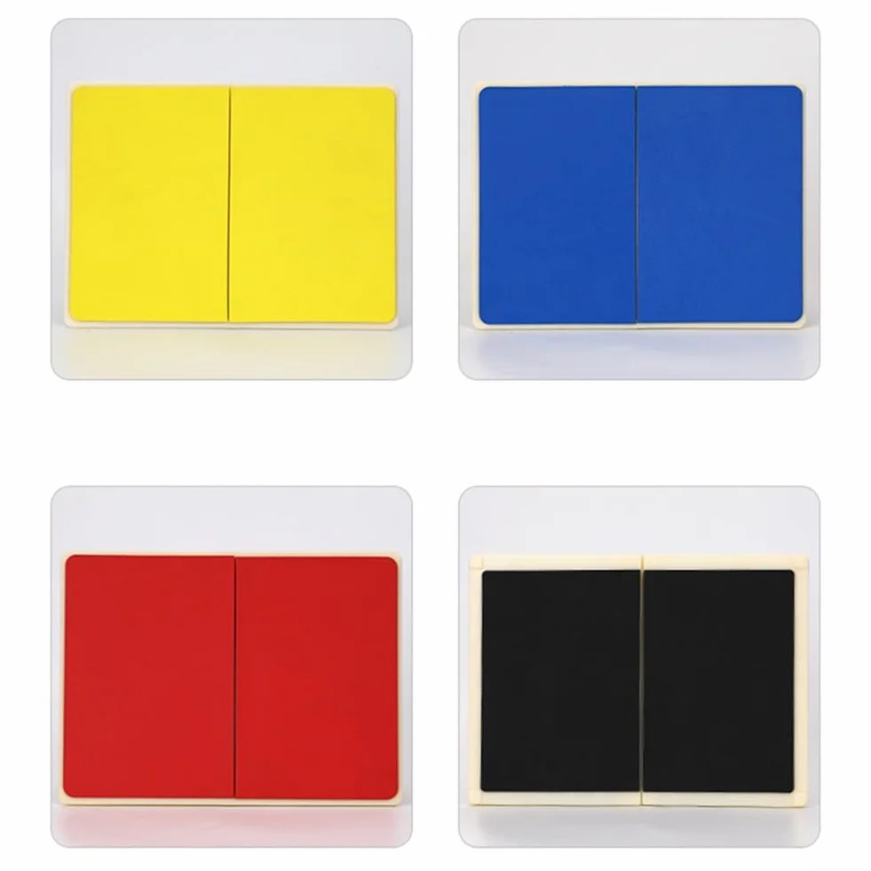 Tabla de rotura de taekwondo reutilizable 31 x 23 cm para niños y adultos amarillo