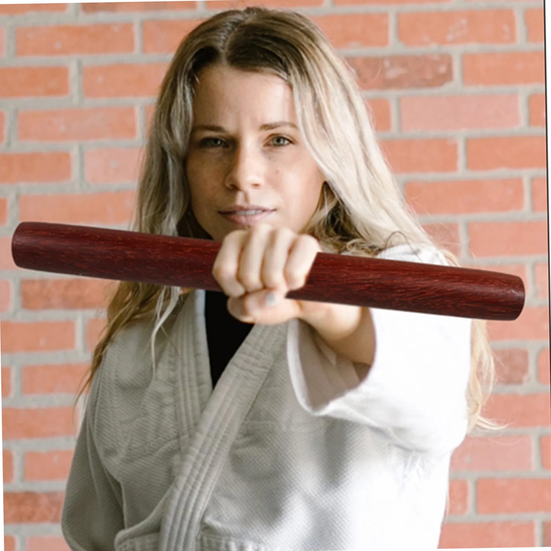 Palos de Tai Chi para Principiantes, Regla de Madera de 15,8 x 1,4 Pulgadas, Herramientas de Práctica