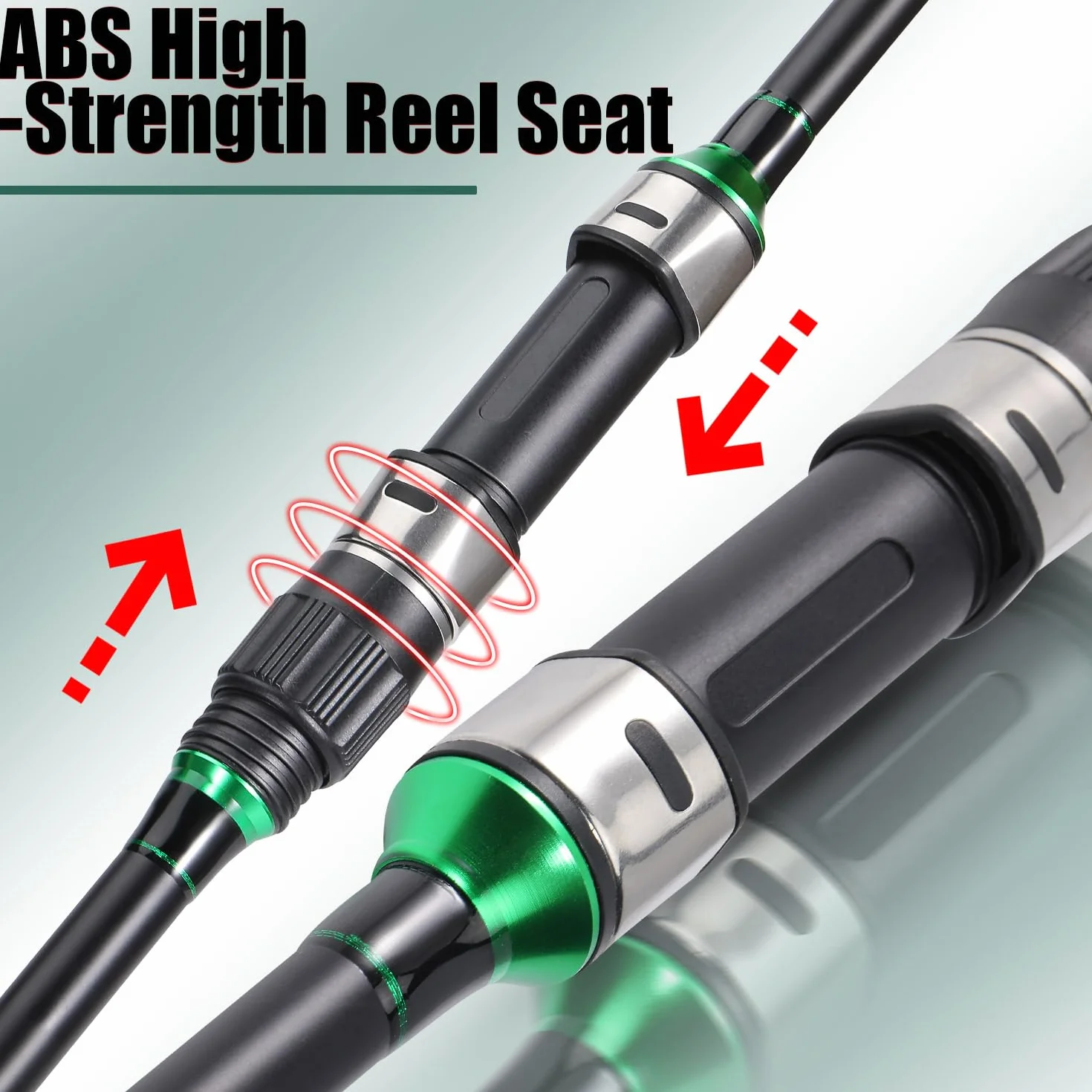 Sougayilang Caña de surf fibra carbono 3 secciones 2.7m 3.0m 3.3m 3.6m pescar agua salada carpa viaje