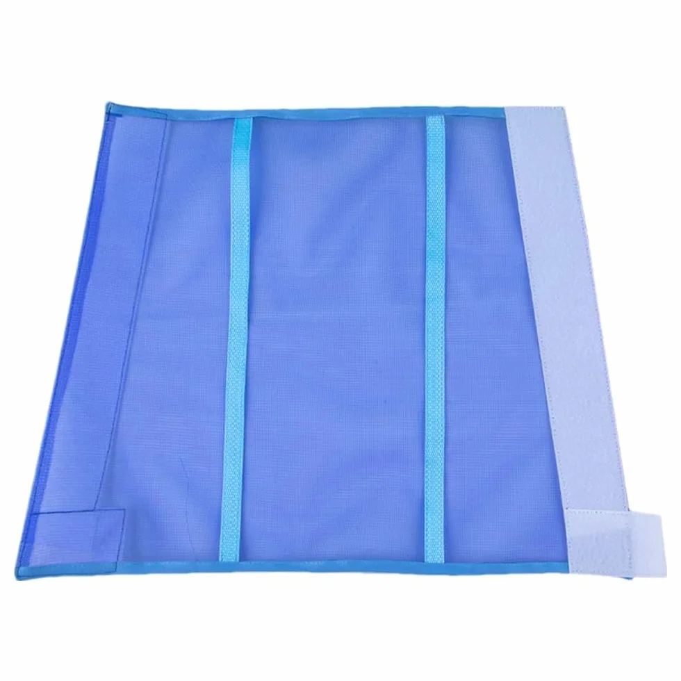 Fundas antimosquitos para cascos de caballo, protectores de piernas, botas antimoscas de malla transpirable para minimizar el impacto del estribo