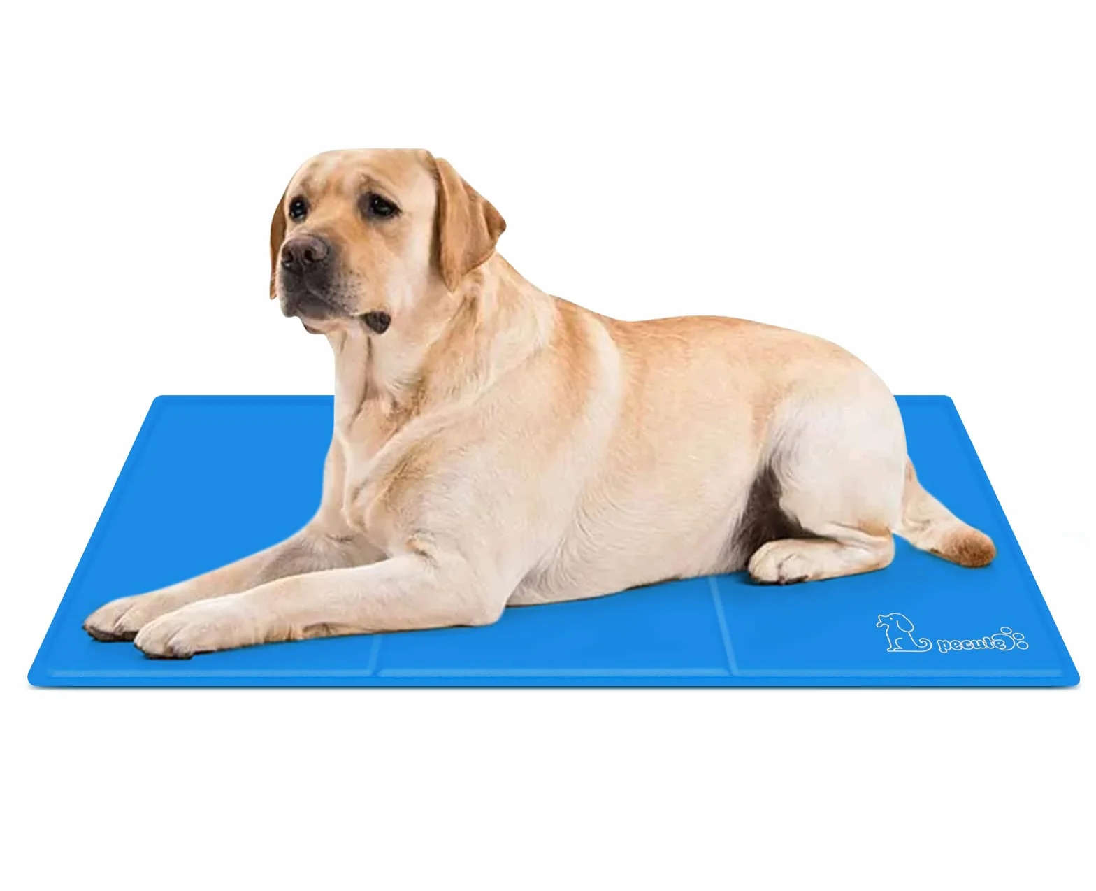Pecute Alfombra Refrescante para Perro Actualización Engrosada 0.4mm 300D Oxford Alfombrilla de Refrigeración Automática para Animales de Compañía