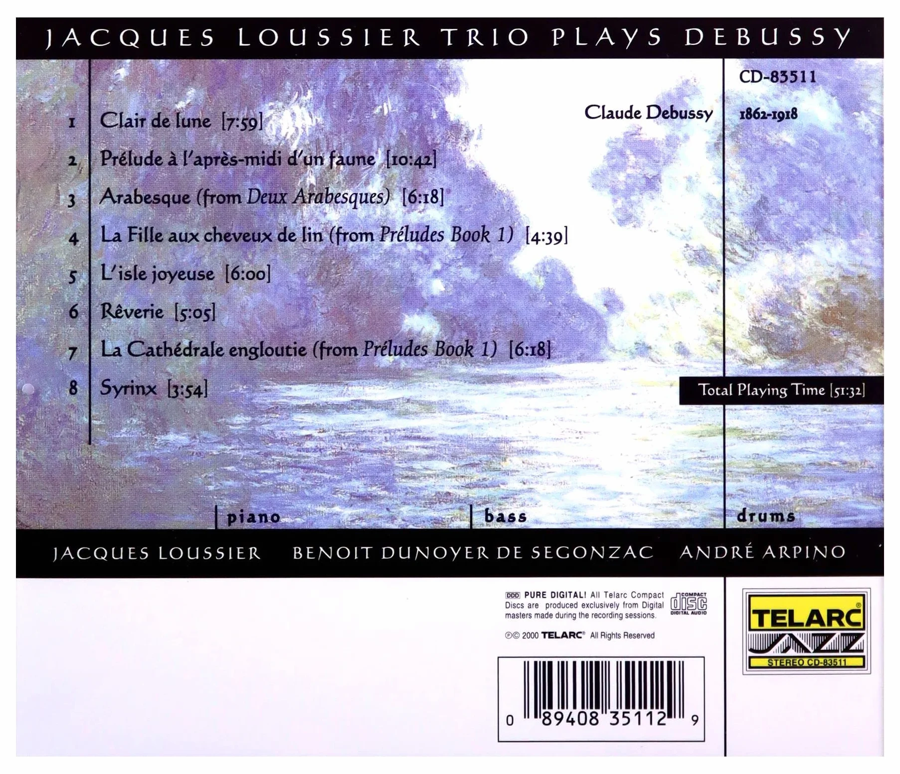 Plays Debussy