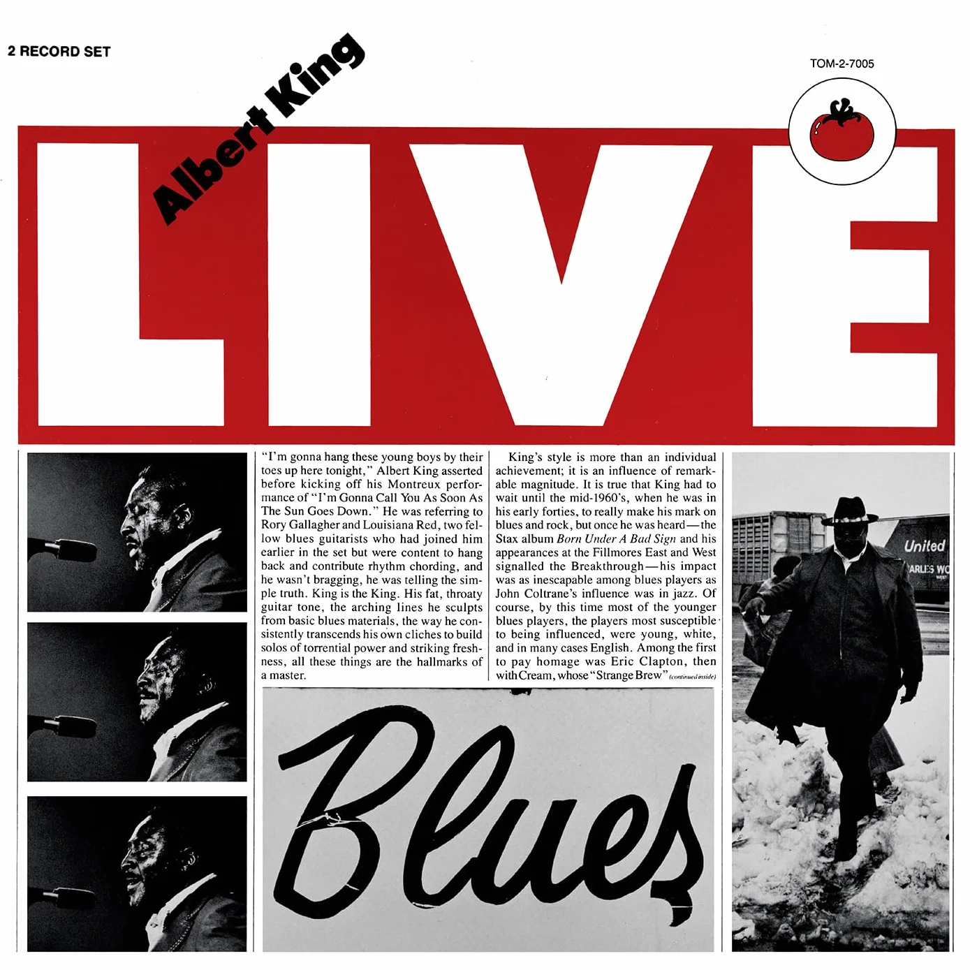 Albert Live Tomato Records Blanco Y Negro 2LP