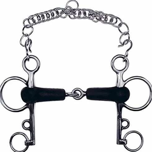Feeling Rubber Brocas de Pelham articuladas, Unisex Adulto, Multicolor, 135 mm